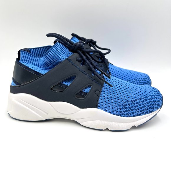 6XX 6 4E 6 EXTRA WIDE Propet Womens Blue Casual Comfort Sneakers Shoes New - Picture 1 of 11